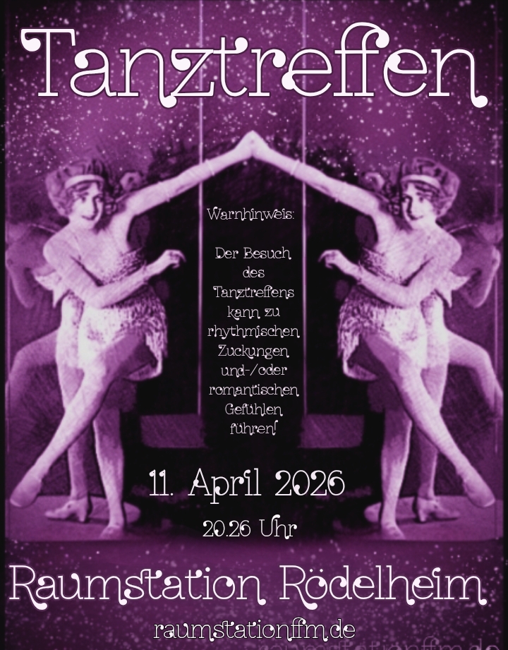 Plakat Tanztreffen April